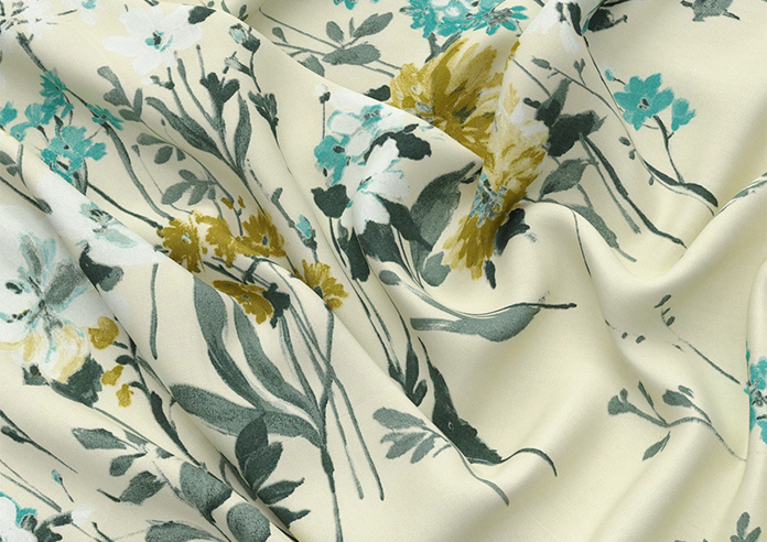 Wild Meadow, Pistachio - Twist&Fit Roman Blind - Image 4
